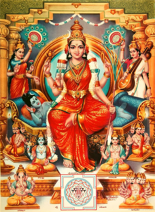 Shri Vidya Sadhana - Ma Kamakhya Tripursundari Grihastha Seva — Featured Image